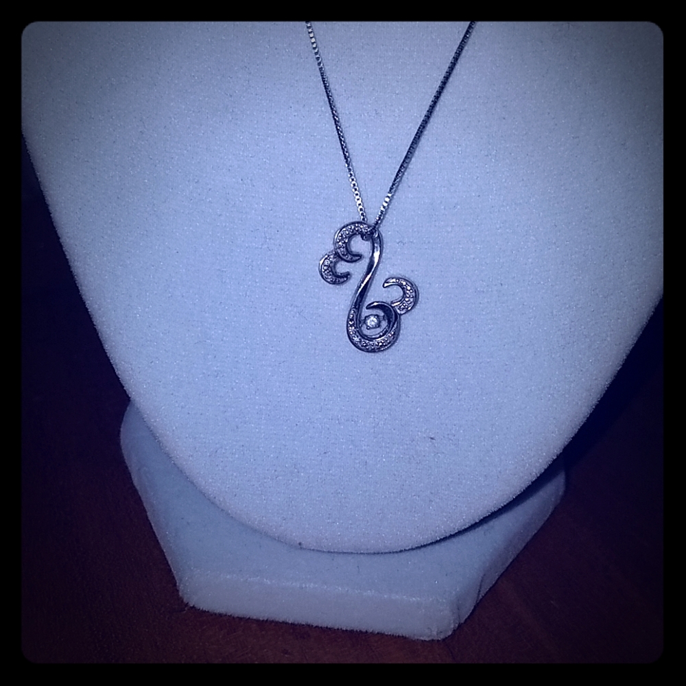 COPY - Jane Seymour open heart necklace Sterling …